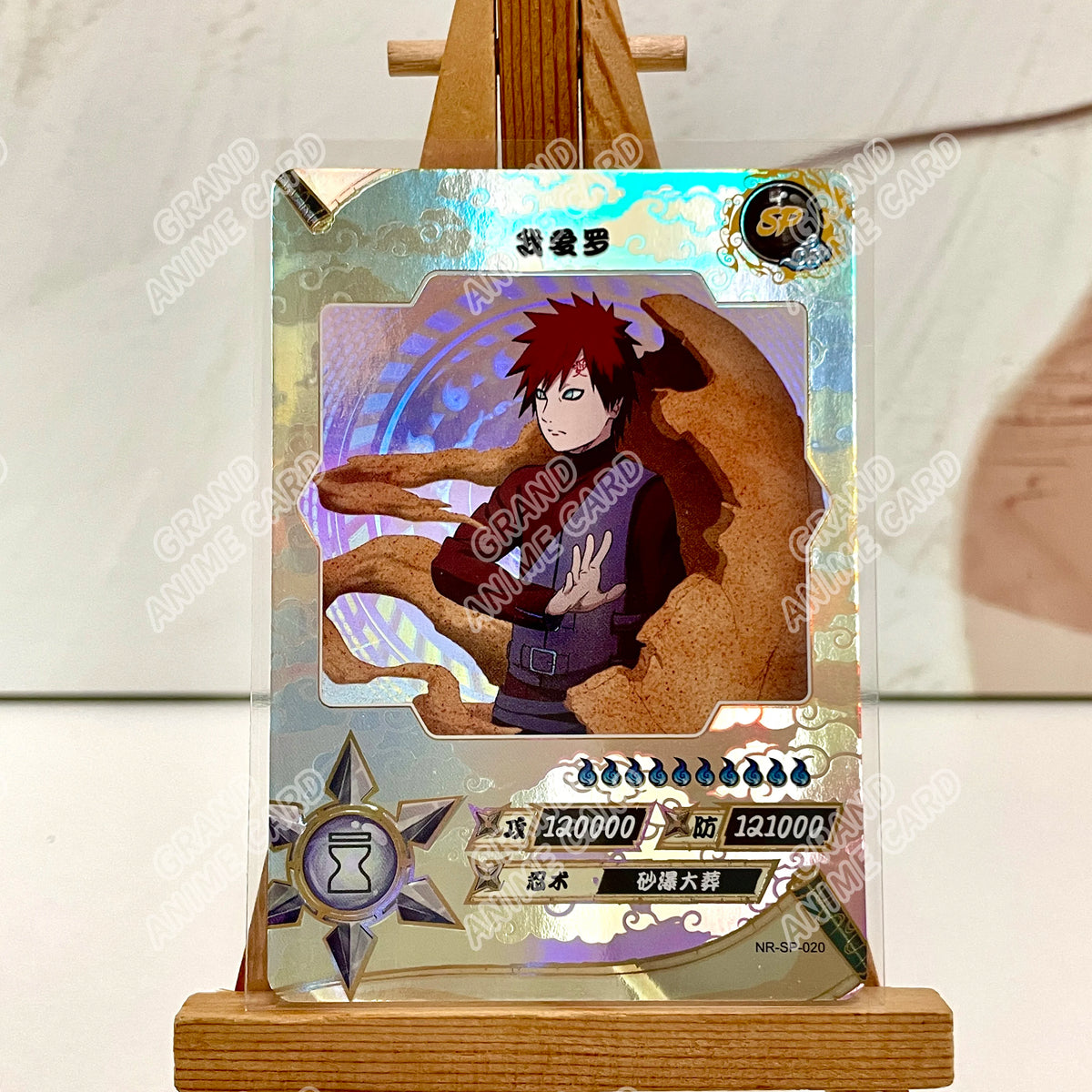 Kayou Genuine Anime Naruto Card SP Full Series No.001-040 Gaara Uzumaki Naruto Namikaze Minato Rare Collection Card Toy Gift