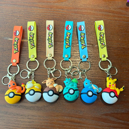 Pokémon Pikachu Keychain Set