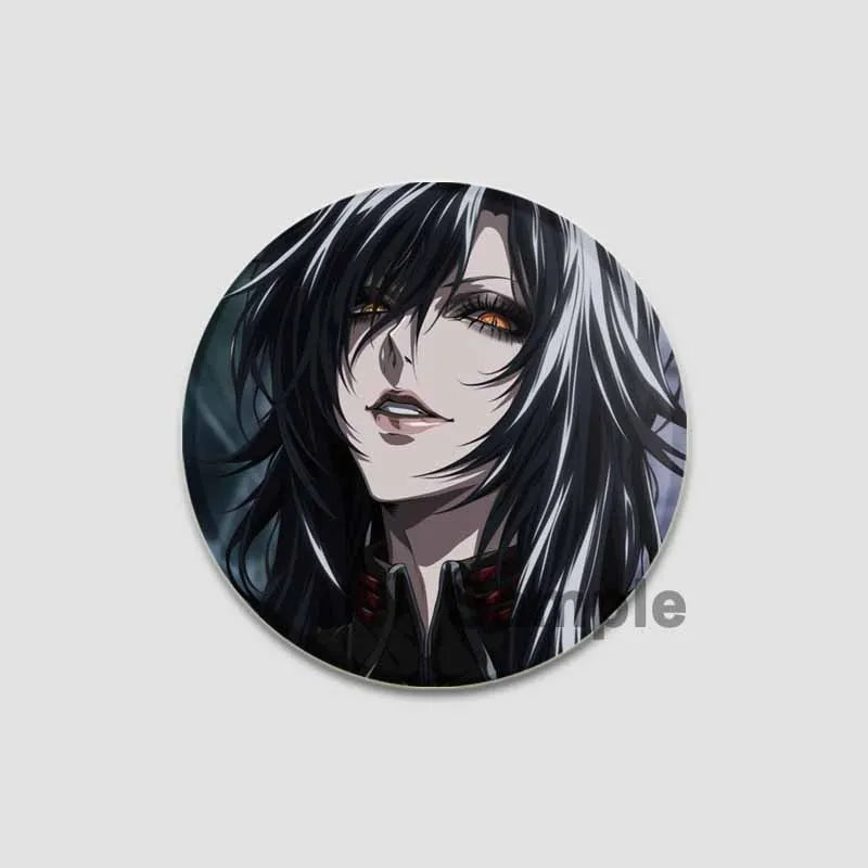Hellsing Ultimate Alucard Pin Button