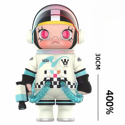 POP MART Giant Space Molly 400% Series Limited Edition Anime Action Figure Decorative Ornament Collectible Christma Gift