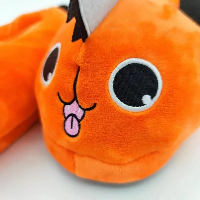 Chainsaw Man Pochita Plush Slipper