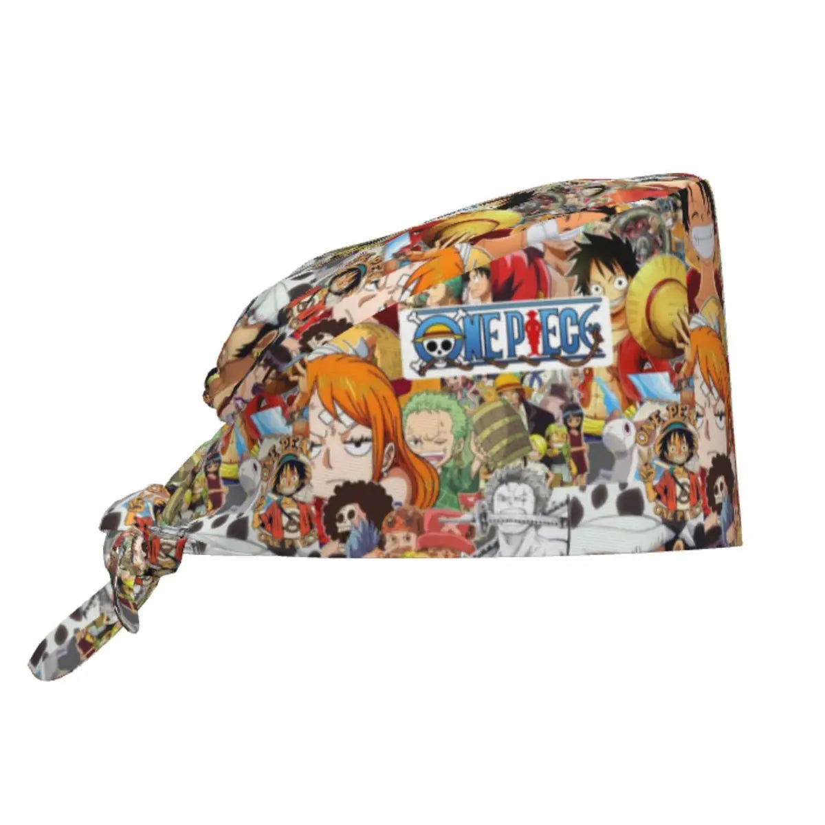 One Piece Skull Scrubs Cap
