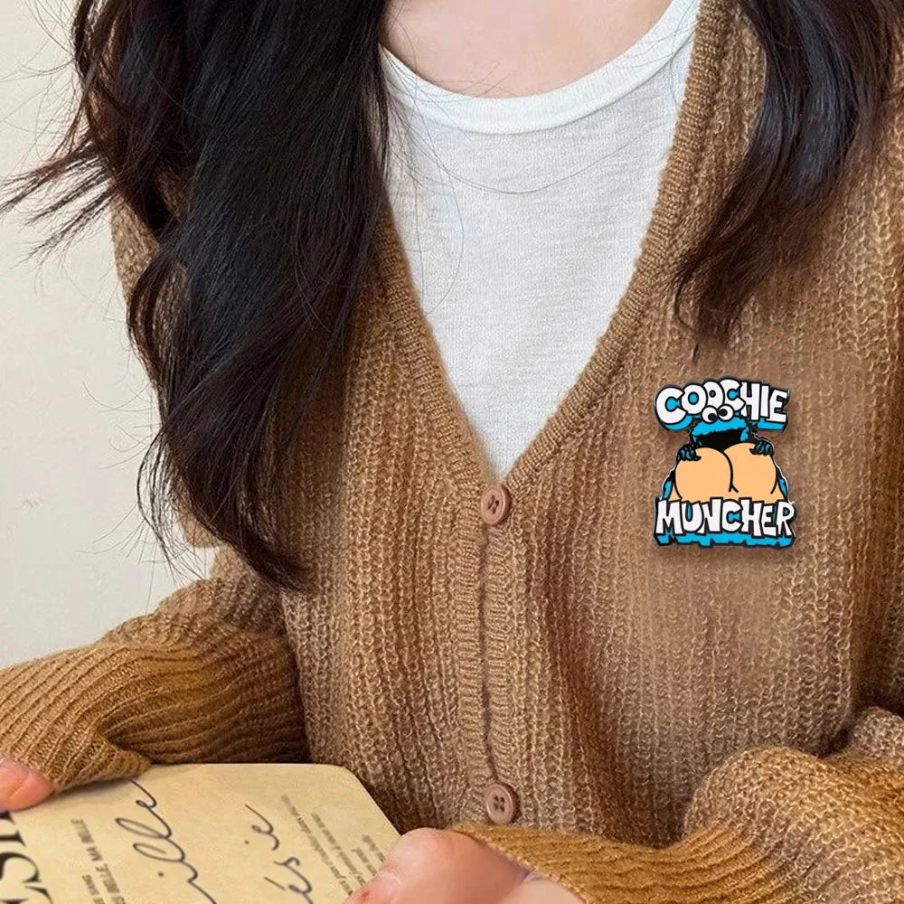 Monster Cookies Enamel Pin