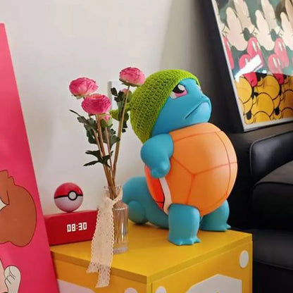 Pokemon 1:1 Large Figure Charmander Eevee Ibrahimovic Porkby Squirtle Raichu Model Doll Ornament Figurine Toy Surprise Gifts
