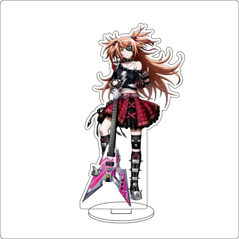 Anime Overlord Acrylic Stand Ornaments Ainz Ooal Gown Shalltear Bloodfallen albedo Cocytus Figure Stand Halloween Gifts
