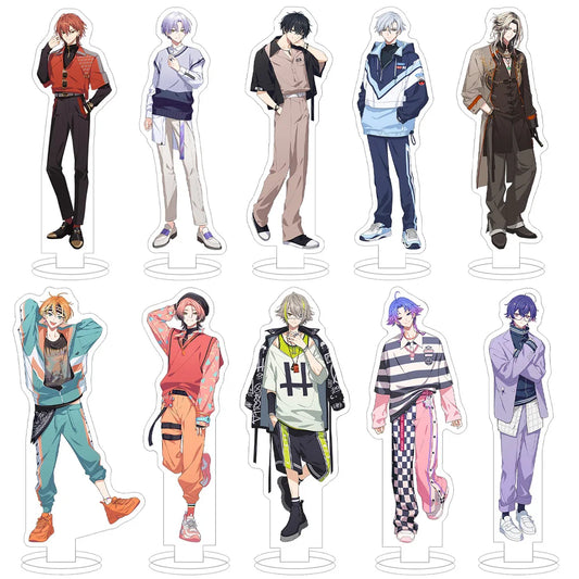 VTuber 18TRIP KAFKA OGURO TEN MURAKUMO LU LIGUANG AKUTA ISOTAKE Netaro Yowa Nayuki Kitakata Acrylic stand anime desk ornament