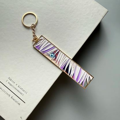 Anime Jet Metal Keychain
