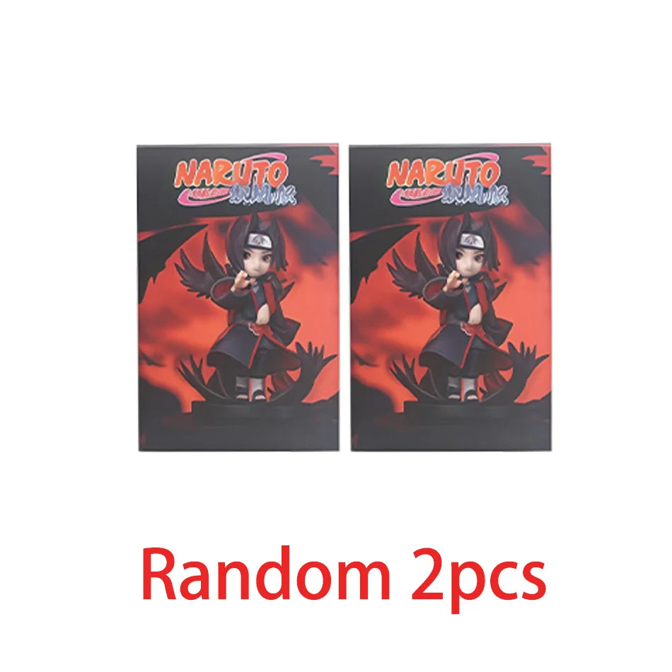 Bandai Naruto Shippuden Akatsuki Arc Series Trendy Blind Box Random Toys Mystery Box Guess Action Figure Surprise Gifts