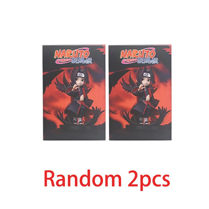 Bandai Naruto Shippuden Akatsuki Arc Series Trendy Blind Box Random Toys Mystery Box Guess Action Figure Surprise Gifts