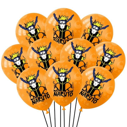 Naruto Latex Balloons Set