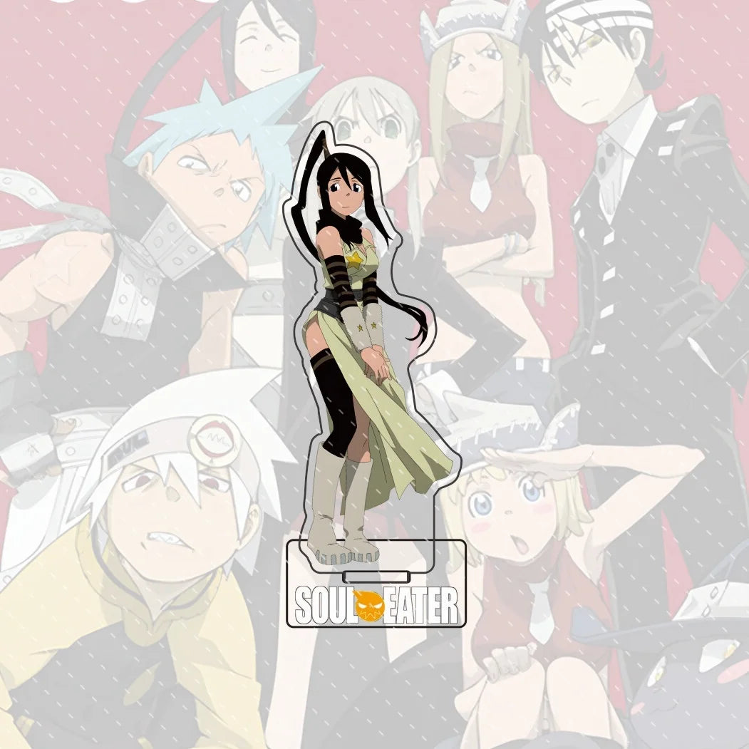 Anime“Soul Eater”Acrylic Character Tsugumi Harudori, Kid Standing Model Stand Exquisite Desktop Decoration Halloween Gift 15CM