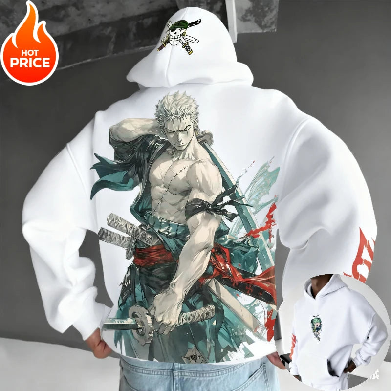 One Piece Zoro Oversized Hoodie