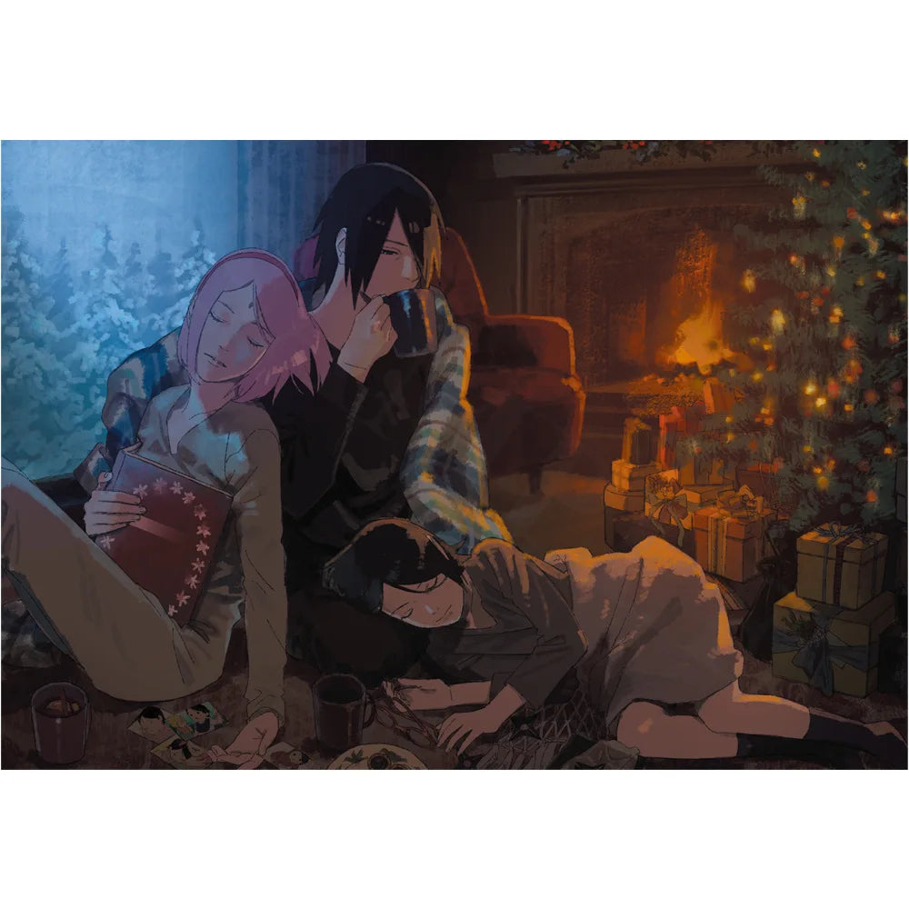 Brdwn Boruto NARUTO NEXT GENERATIONS Four Seasons of The Year China Official Authorization Cosplay Paper Postcard