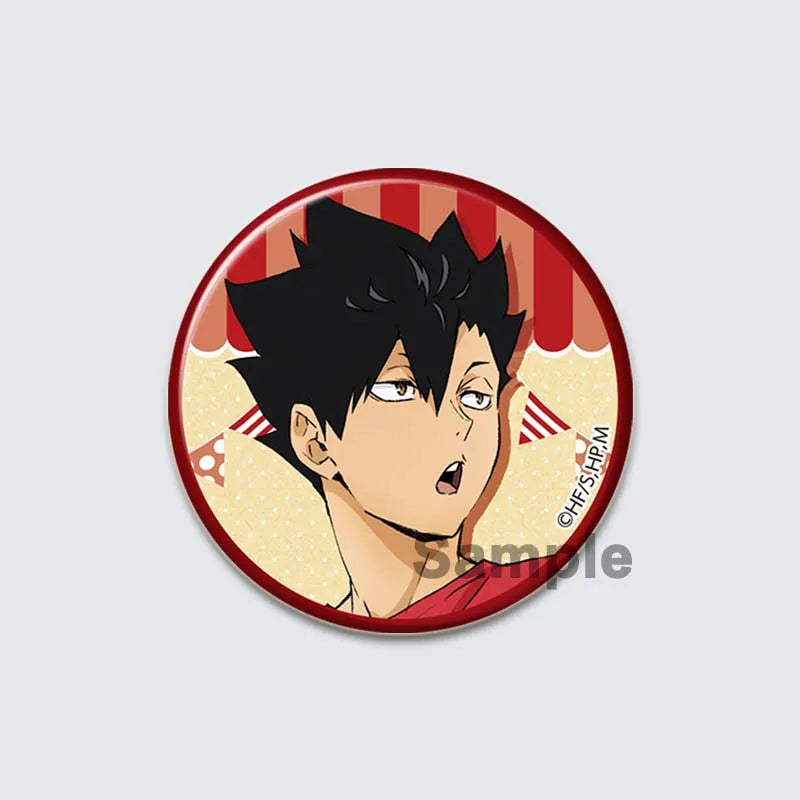 Haikyuu!! Anime Button Pins