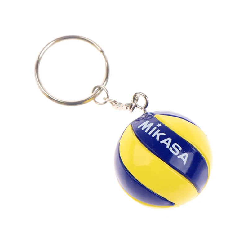Volleyball PVC Keychain