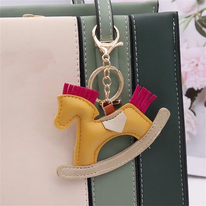 Horse Pony Tassel Keychain