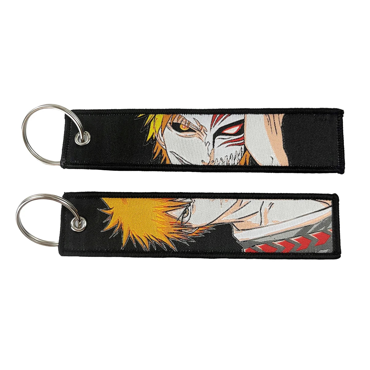 Anime Lock Embroidery Keychain