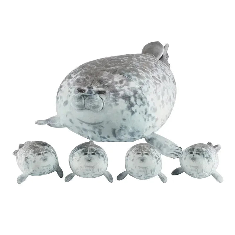 Seal Mother Son Plush