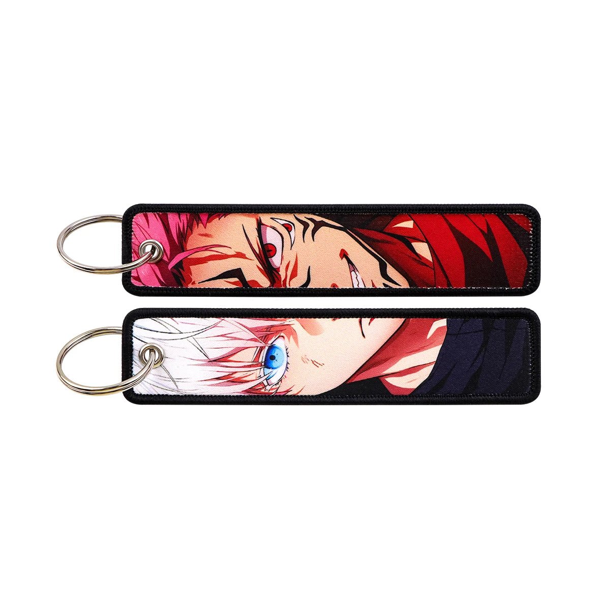 Anime Character Embroidery Keychain
