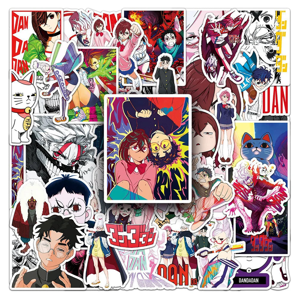Dandadan Stickers Waterproof Decals