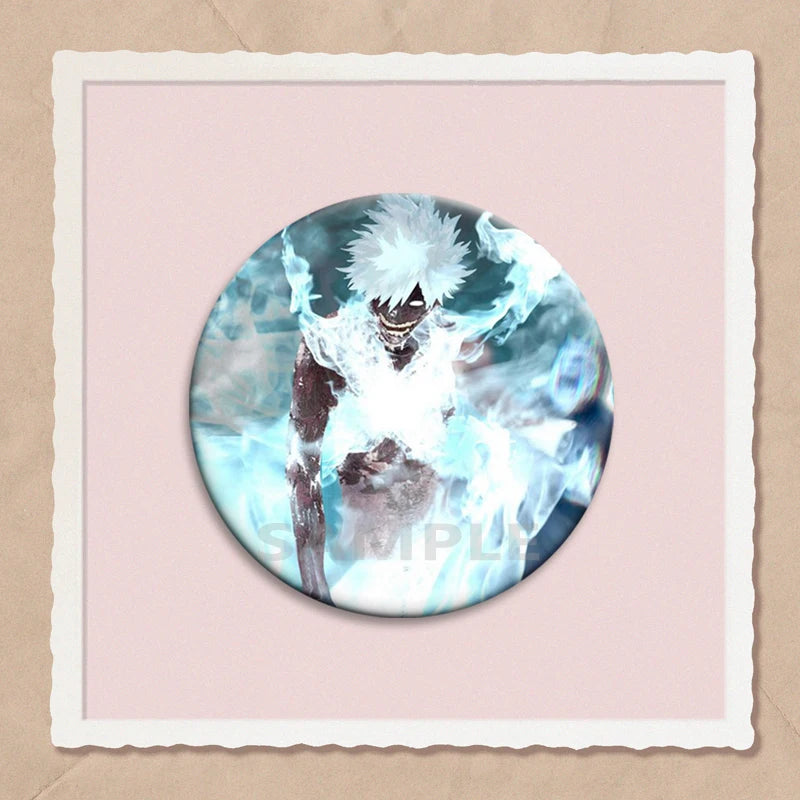 My Hero Academia Dabi Button Pin