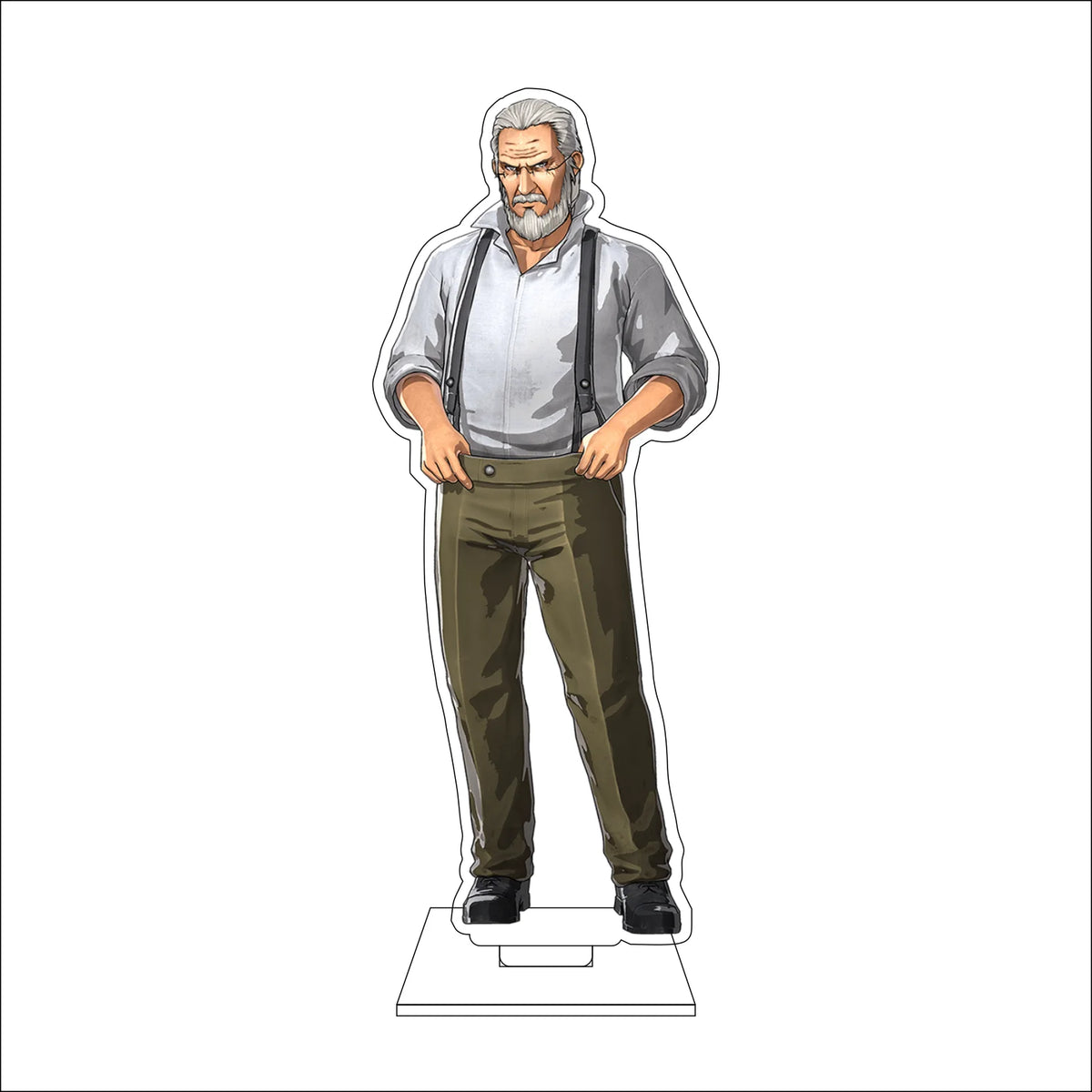 16CM Anime Attack on Titan Cosplay Acrylic Figure Stand Plate Eldo Gin Floch Forster Ornaments Gifts