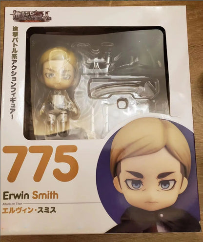 Anime Attack On Titan 1123# Hange Zoe 2000# Eren Jaeger Mikasa Ackerman Action Figures Cartoon Model Movable Doll Ornament Gift