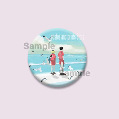 Haikyuu Kenma Button Pin