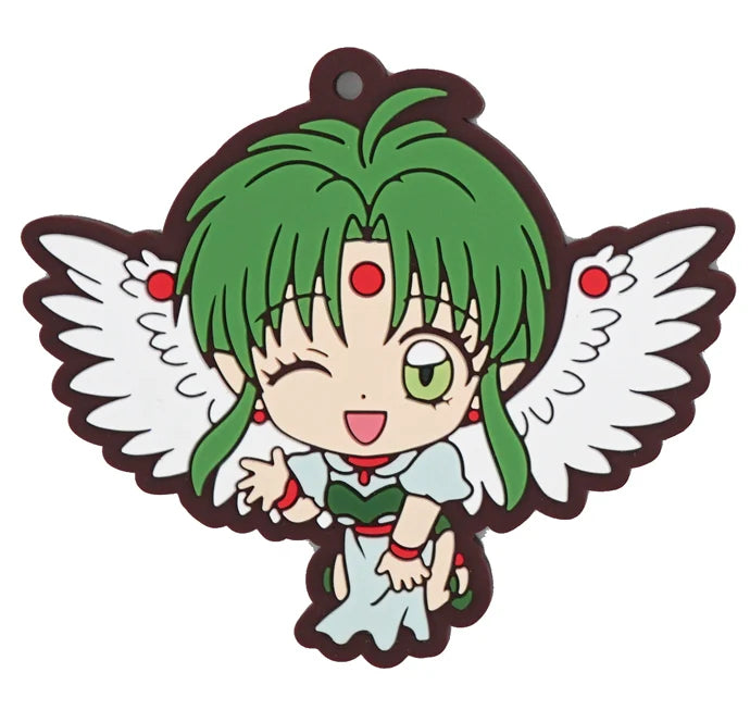 Kamikaze Kaitou Jeanne Anime Phantom Thief Divine Wind Rubber Keychain