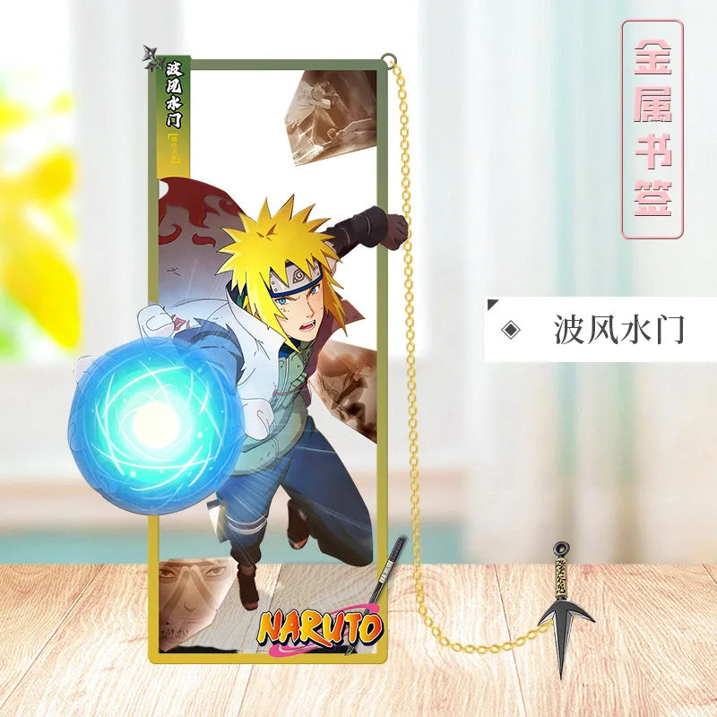 Naruto Sasuke Metal Bookmark