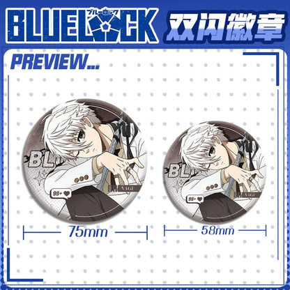Blue Lock Double Flash Badge
