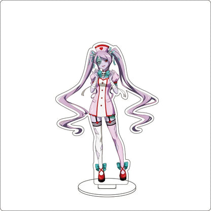 Anime Overlord Acrylic Stand Ornaments Ainz Ooal Gown Shalltear Bloodfallen albedo Cocytus Figure Stand Halloween Gifts