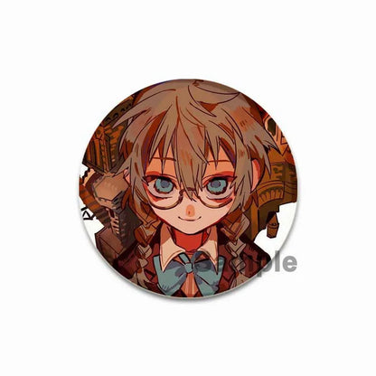 44/58mm Minamoto Kou Yashiro Nene Hanako-kun Anime Character Badge