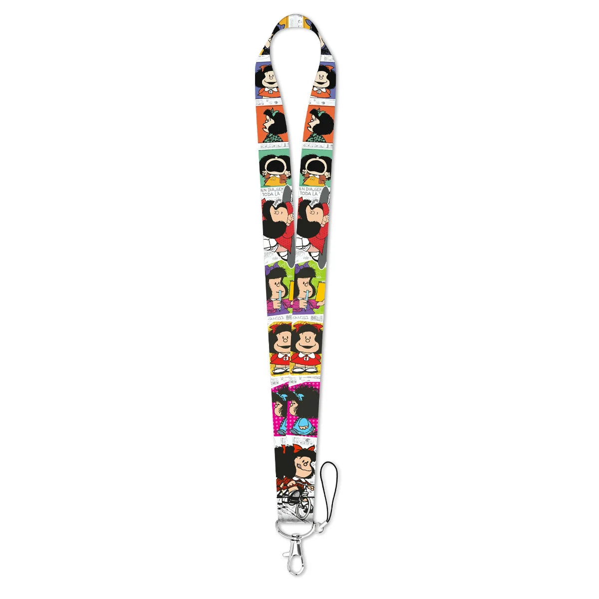Anime Girl Lanyard Credential Holder