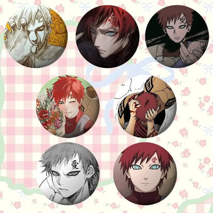 G-Gaara Badges Tinplate Soft Button Pin Brooch Metal Badge Custom Jewelry Accessories Hat Bag Lapel