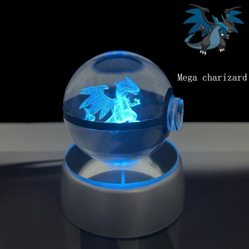 Pokemon Pikachu LED Crystal Ball