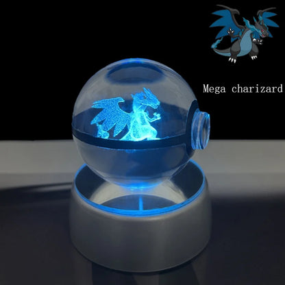 Pokemon Pikachu LED Crystal Ball