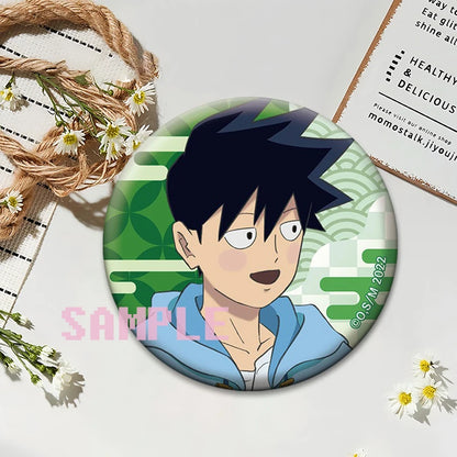 Mob Psycho 100 Shigeo Kageyama Button Pin