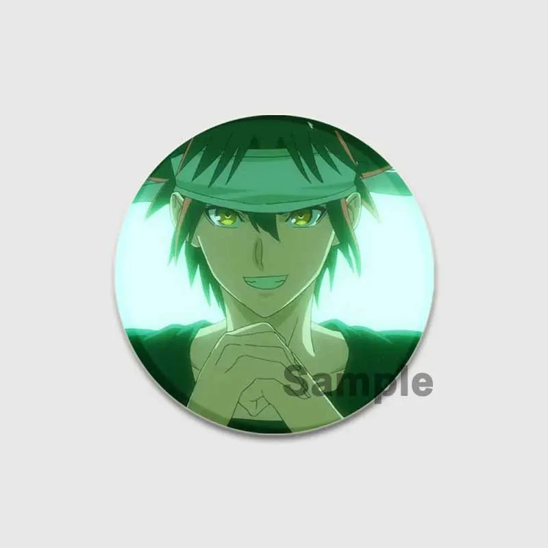 Food Wars Soma Tinplate Pins