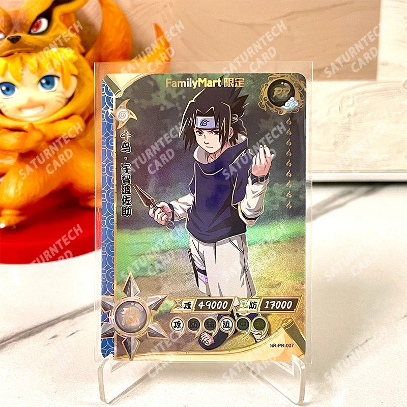 Genuine Kayou Naruto PR Promo Card 39-70 Uchiha Sasuke Rare Anime Collectible Single Trading Cards Collection Game Kids Birthday