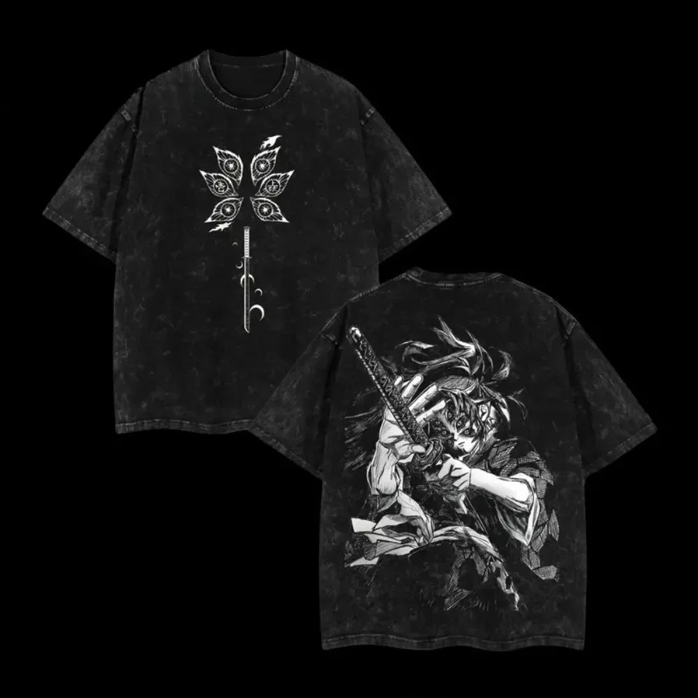 Demon Slayer Kokushibo Graphic T-Shirt