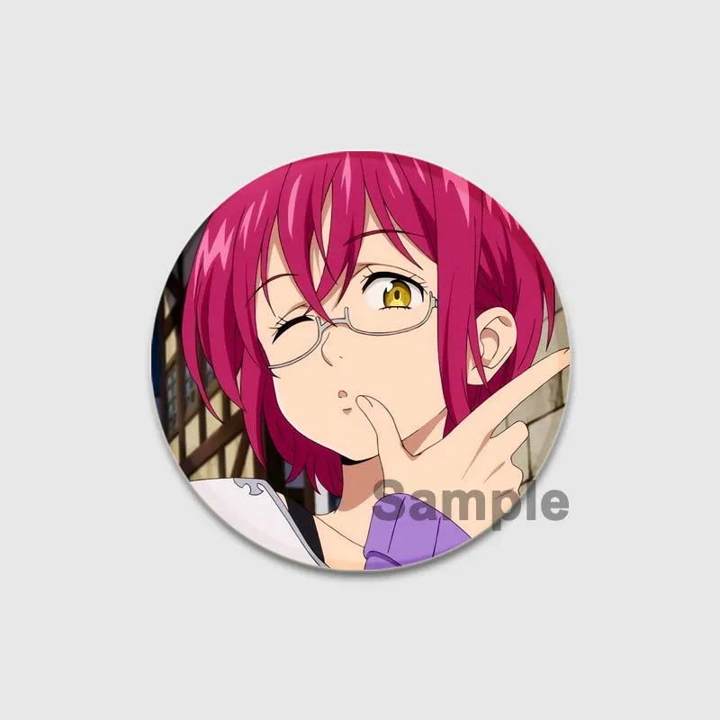 The Seven Deadly Sins Badge Brooch