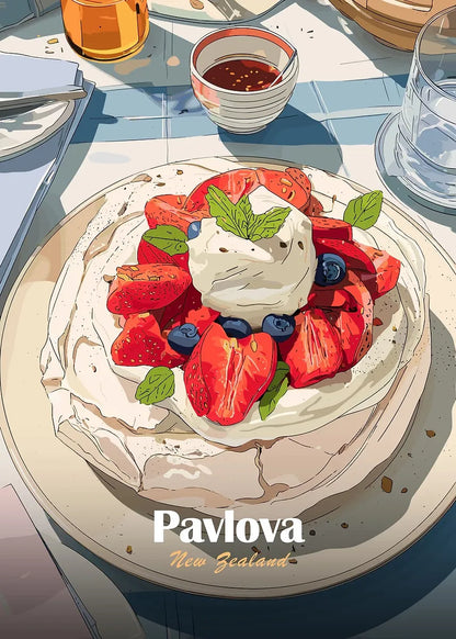 Anime Food Art Poster