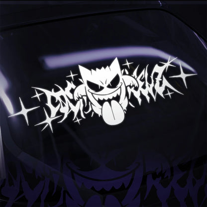 JDM Car Stickers for Cosmicwheelz Drift Stance Anime Sticker Dream Build Escape After The File Glass Decoration Vinyl Decals