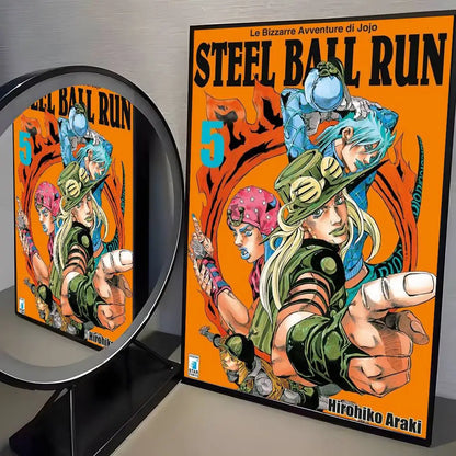 JoJo’s Bizarre Adventure Retro Canvas