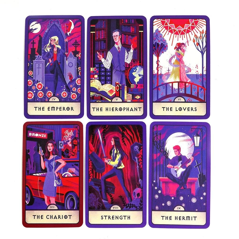 Buffy The Vampire Slayer Tarot English Oracle Cards Fate Divination
