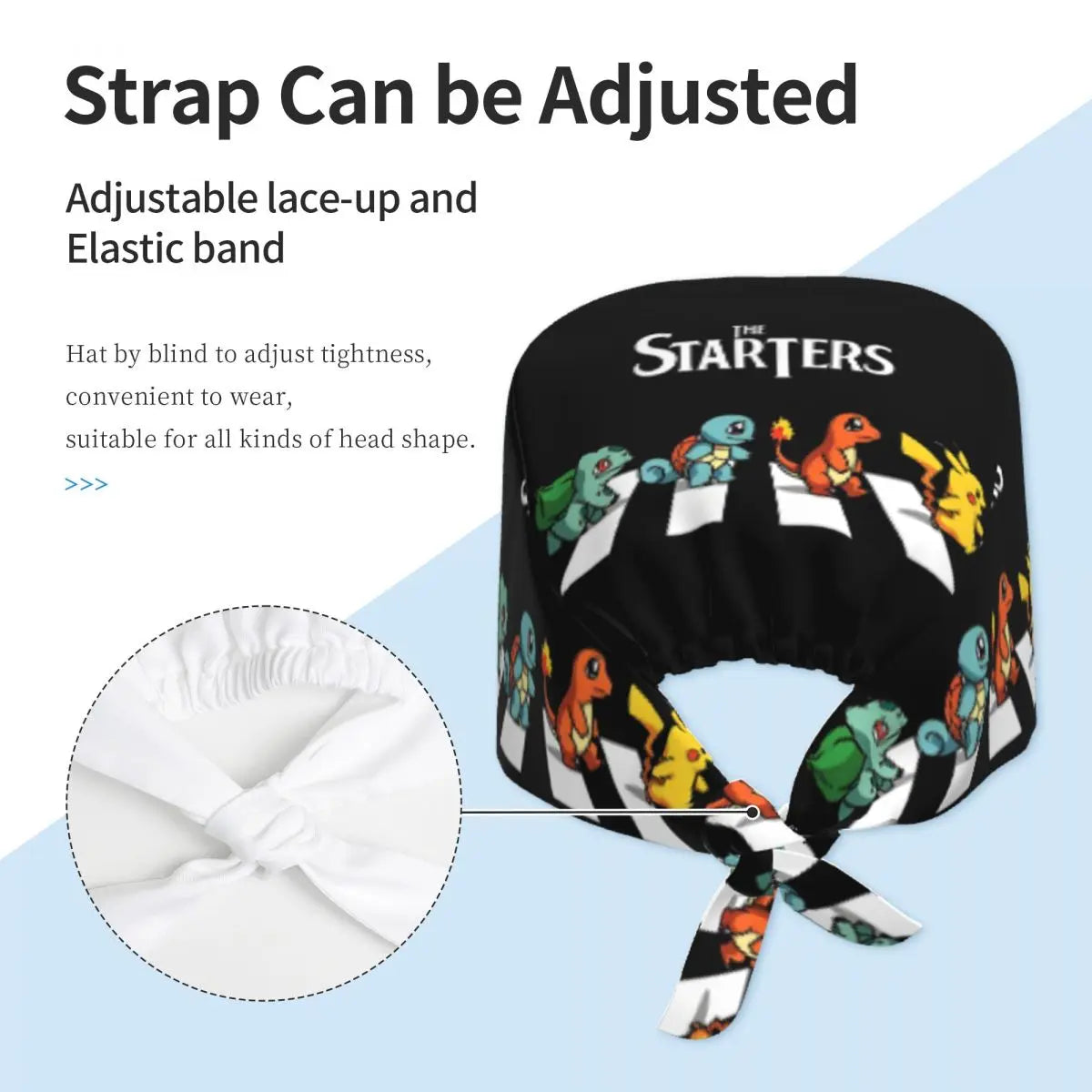 Pokemon Squirtle Scrub Hat