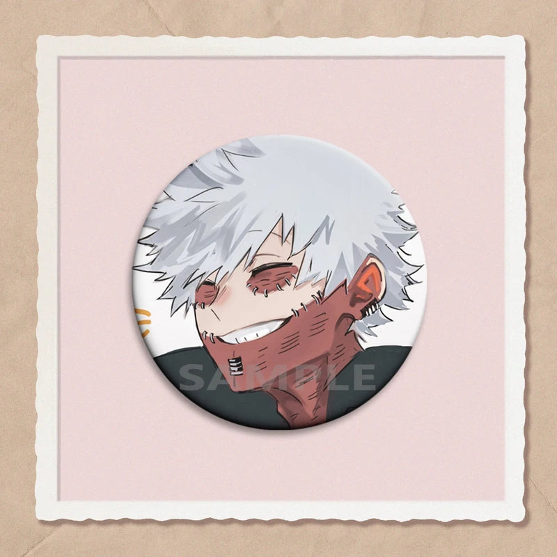 My Hero Academia Dabi Button Pin
