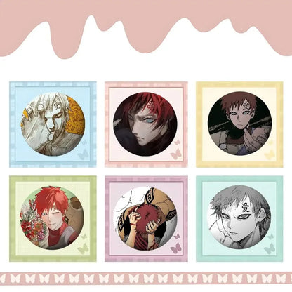G-Gaara Badges Tinplate Soft Button Pin Brooch Metal Badge Custom Jewelry Accessories Hat Bag Lapel
