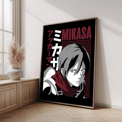Modern Art Attack on Titan Anime Poster, Anime Lover Gift, Home Living Room/room Decoration Canvas Painting Cuadros
